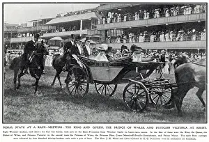 Jun24: Edward VII and Queen Alexandra at Ascot