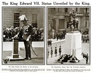 Unveil: Edward VII Statue, Unveiled, St. James's, London 1921