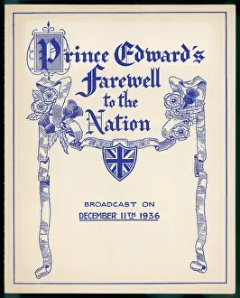 Transcript: EDWARD VIII/ABDICATION