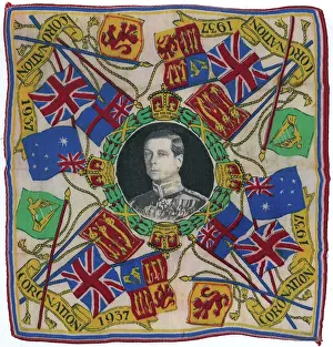 Memorabilia: Edward VIII Coronation handkerchief