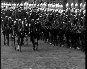 Trooping: Edward VIII, His Majesty The King at the Trooping