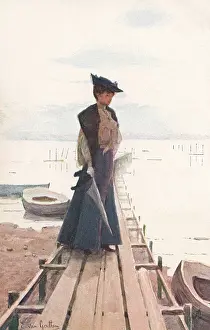 Goethem: Edwardian Beach Scene