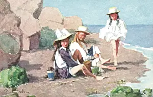 Goethem: Edwardian Beach Scene