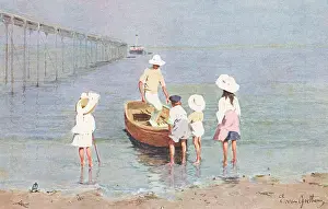 Goethem: Edwardian Beach Scene