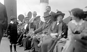 Trippers: Edwardian boat passengers