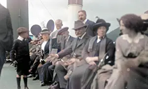 Trippers: Edwardian boat passengers
