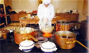 Frantically: EDWARDIAN CHEF AT WORK