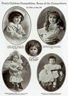 Toddlers: Edwardian children's competition 1909