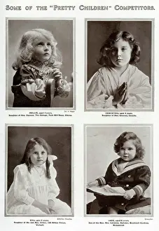 Ringlets: Edwardian children's competition 1909