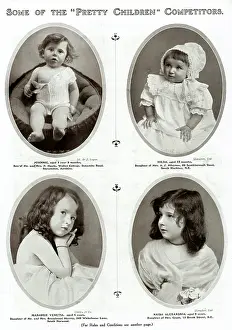 Frocks: Edwardian children's competition 1909
