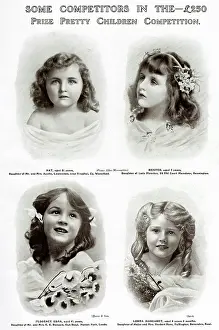 Ribbons: Edwardian children's prize competition 1909
