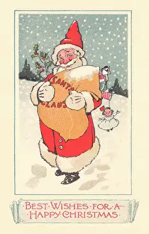 Sackful: Edwardian Christmas card