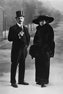 Edwardian couple