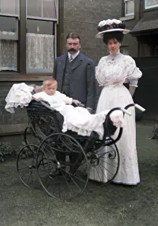 Battersby: Edwardian couple with baby