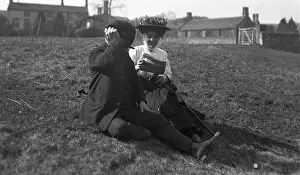 Bramwell: Edwardian couple in field
