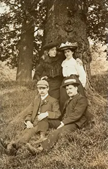 Trippers: Two Edwardian Couples on a jolly jaunt