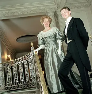 Taffeta: EDWARDIAN EVENING DRESS