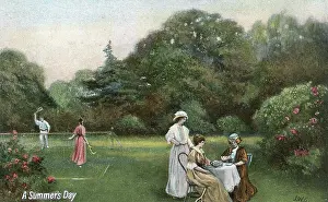 Appetite: EDWARDIAN GARDEN SCENE