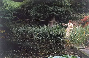Squire: EDWARDIAN GENT FISHING