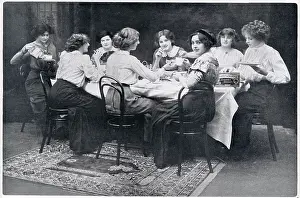 Cuppa: Edwardian Ladies Having Tea 1910