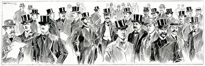 Waistcoats: Edwardian men 1904
