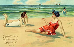 Basking: Edwardian seaside