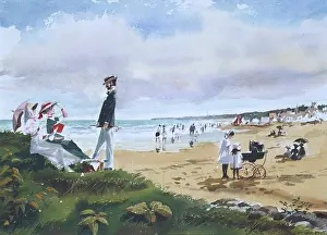 Bays: Edwardian Seaside Scene