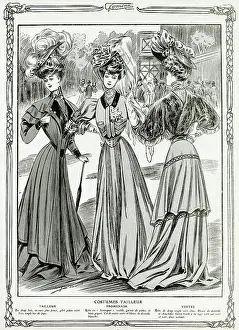 Garment: Edwardian tailored suits 1905