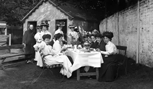 Moorfield: Edwardian tennis match