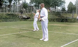 Servers: Edwardian tennis match