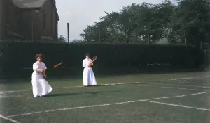 Moorfield: Edwardian tennis match