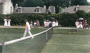 The Battersby Collection: Edwardian tennis match