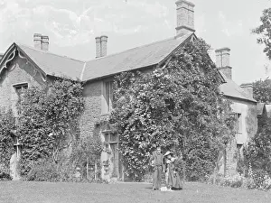 Vicar: Edwardian vicarage and vicar, Mid Wales