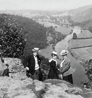 Edwardians: Three Edwardians in the countryside