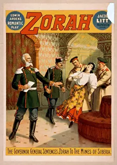 Zorah: Edwin Arden's romantic play, Zorah