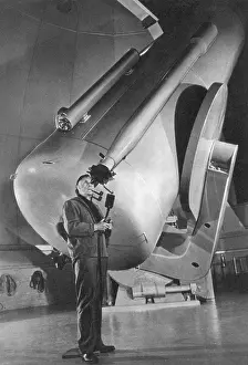 Hubble: Edwin Hubble and Telescope, Palomar Observatory