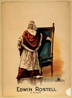 Richelieu: Edwin Rostell as Richelieu