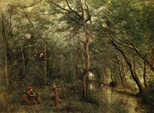 Corot: The Eel Gatherers, by Corot