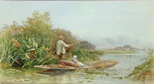 Punt: Eel Trappers Punt on a Thames Backwater