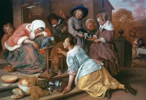 Steen: The Effects of Intemperance Artist: Jan Steen