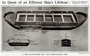 Bottomed: An efficient ship's lifeboat by G. H. Davis