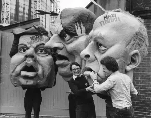 Effigies: Effigies of Webster, Tyndall and Hitler