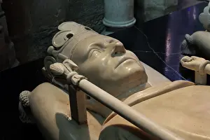 Thoiry: Effigy of Charles VI, Royal tombs, Basilique Saint-Denis