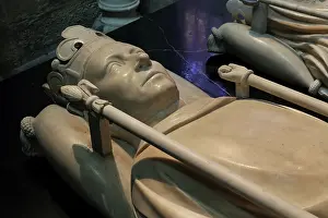 Thoiry: Effigy of Charles VI, Royal tombs, Basilique Saint-Denis