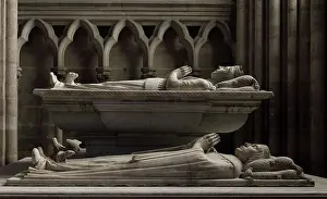 Celestins: Effigy of Philip comte de Vertus and Valentine