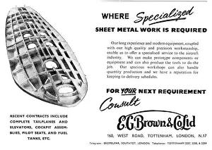 E.g.brown: E.G.Brown Aeronautical Engineers & Sheet Metal Workers