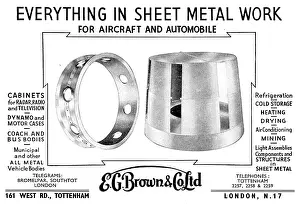 E.g.brown: E.G.Brown Aeronautical Engineers & Sheet Metal Workers