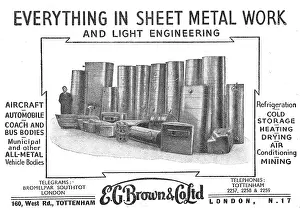 Fabrications: E.G.Brown Aviation Sheet Metal Work & Fabrications