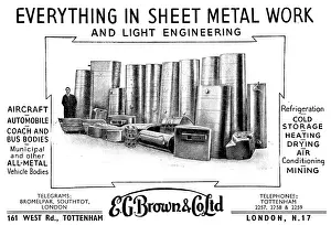 E.g.brown: E.G.Brown Precision Sheet Metal Workers