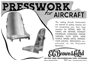 Presswork: E.G.Brown Presswork